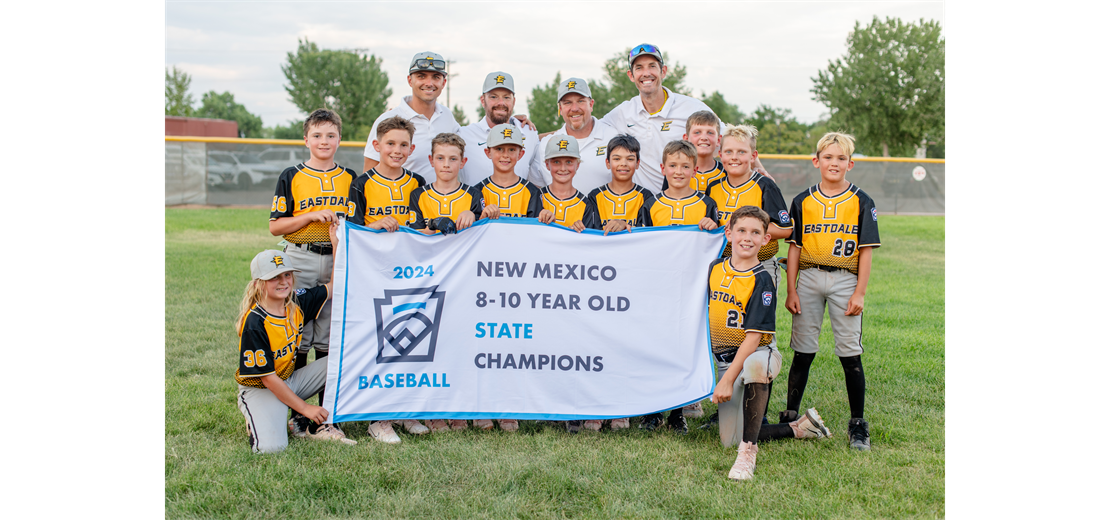 2024 Minor Baseball District and State Champions!